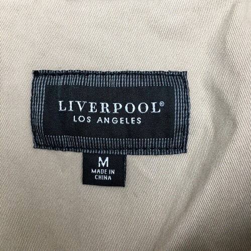 NEW Liverpool LA Men's Khaki Tan Blazer Patch Pocket Button Front Medium - Picture 11 of 11