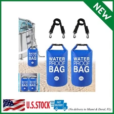 2 Pcs Universal Pool Step Weights,20L 500D PVC Waterproof Swimming Pool Ladder W