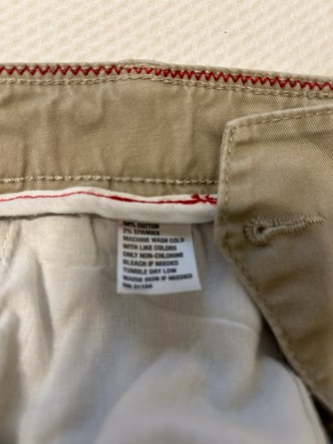 Red Camel Straight Chino Size 34X30 Straight Leg - Picture 7 of 7