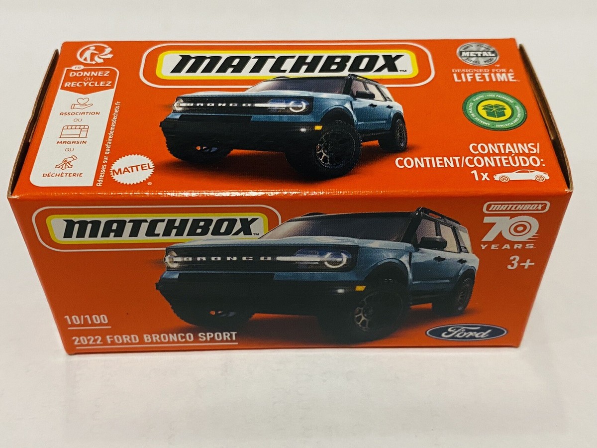 Matchbox 2022 Ford Bronco Sport Blue 2023 New Release | eBay