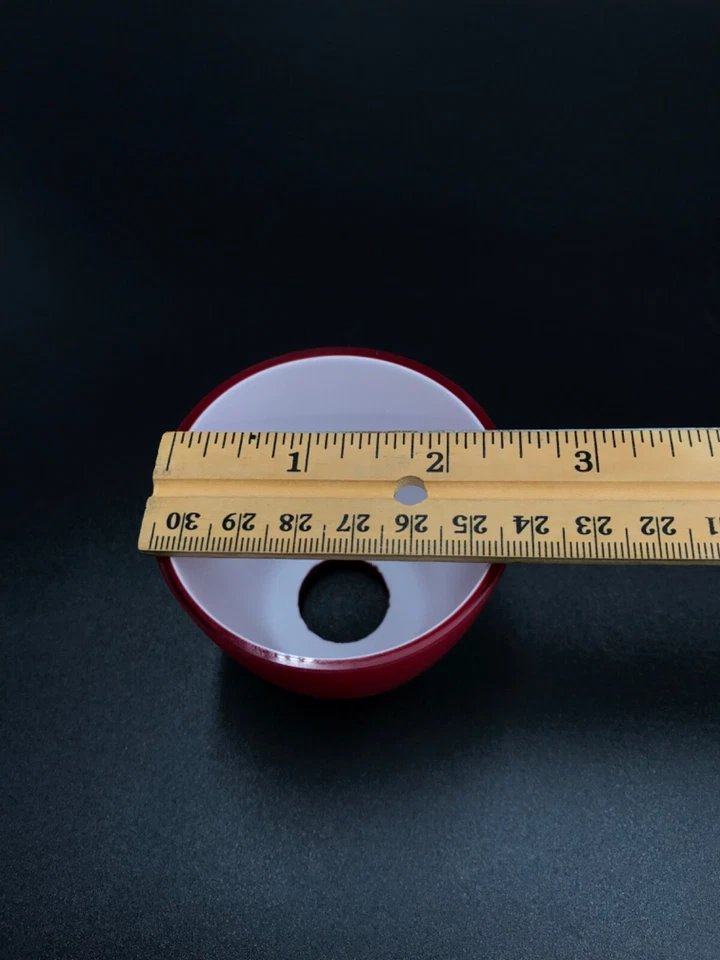 WAC LIGHTING Lámpara Vidrio Cabezal de Pista Pantalla Iluminación Rojo G114-RD NUEVO Descatalogado Foto 4 de 4