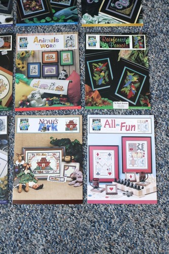 TRUE COLORS CROSS STITCH KING FISH ANIMALS LOON JUNGLE WOLVES Leaflet UPICK - Picture 5 of 37