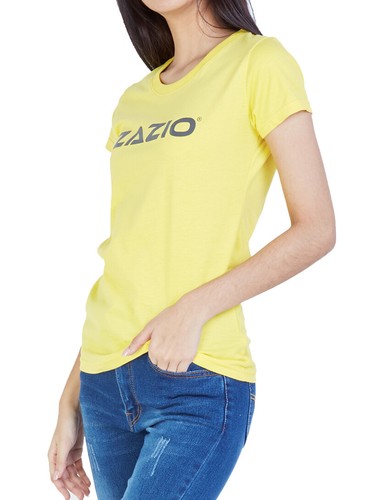 ZAZIO Women's Classic Crew-Neck Fit Short Sleeve T-Shirt, Fit T-Shirts Graphic - Picture 16 of 37