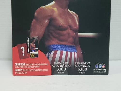 Figura Rocky Balboa - McFarlane Toys Rocky IV Movie Maniacs Wave 3 - 6" EN STOCK - Imagen 16 de 20
