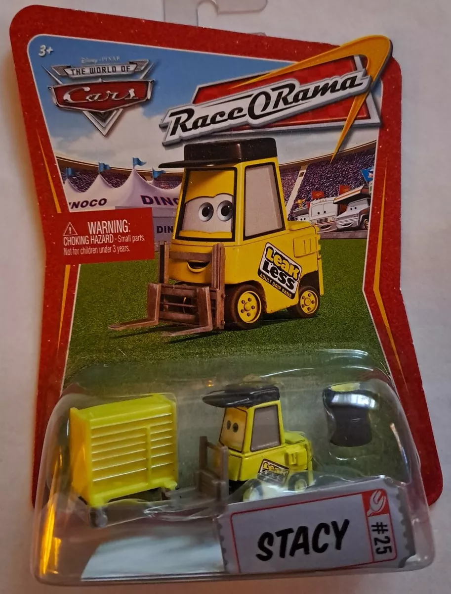 Disney Pixar Cars The World of Cars Race-O-Rama Stacy 155 Diecast Car 25 Mattel Toys - ToyWiz
