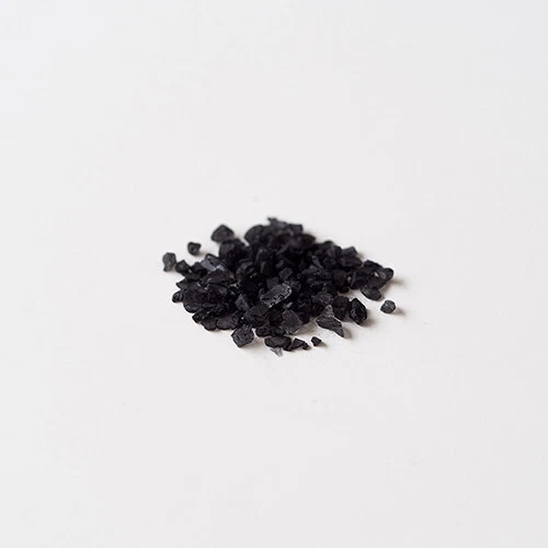 Hawaiian Black Lava Salt (Small Grain) 210g Pouch - The Salt Box - Picture 2 of 2