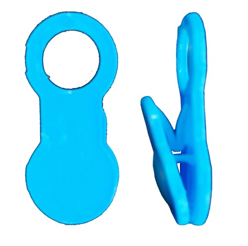 12 x clip de toalla de plástico, colgante de toalla, clip, colgante - Imagen 2 de 3