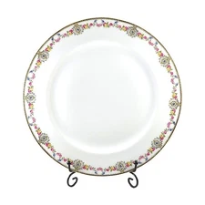 Charles Ahrenfeldt Limoges Dinner Plate France 1918 Antique Early 20th Century