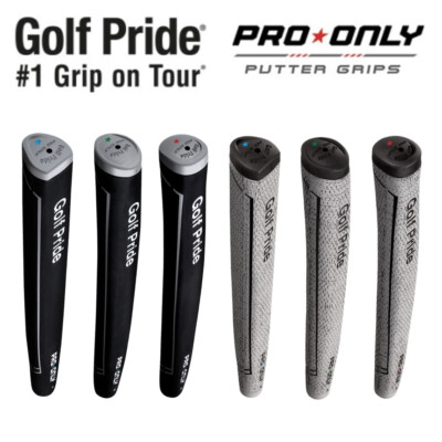 Golf Pride Pro nur Puttergriff Gummi oder Schnur rot blau oder grün Stern + gratis Band