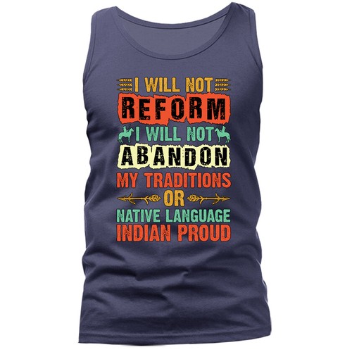 Native American Indians Graphic Tank Top - Picture 4 of 8