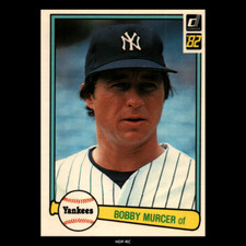 1982 Donruss Bobby Murcer Yankees #486 EX