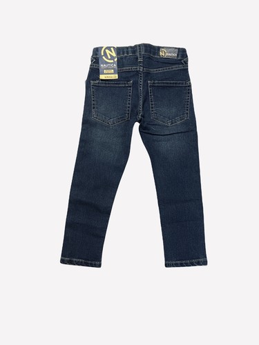 Nautica Boys Skinny Fit 5 Pocket Stretch Jeans Aquifer Chase Color Size S (4) - Picture 5 of 9