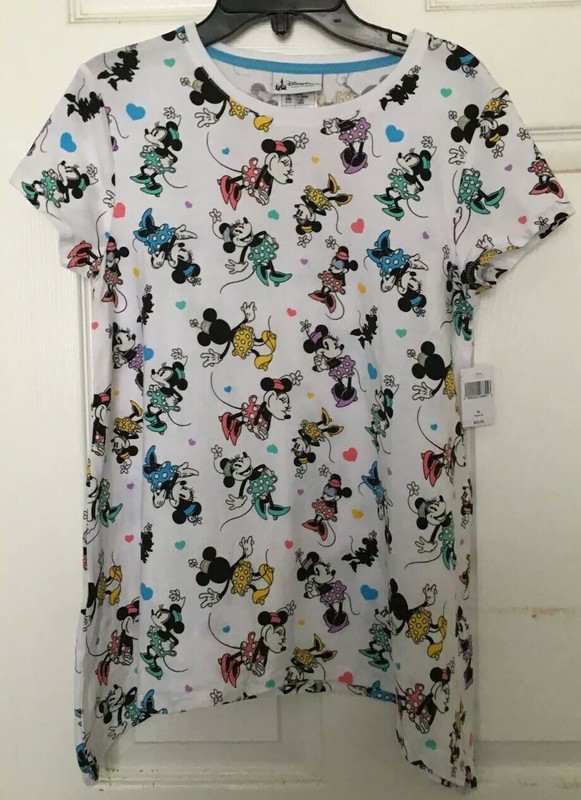 NEW Disney Parks Girls XL Youth Minnie Mouse Top Shirt 14 16