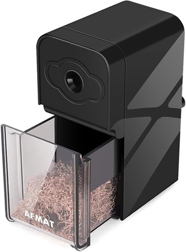 Self-Feeding Artist Pencil Sharpener with Adjustable Sharpness for Sketching - Picture 10 of 10