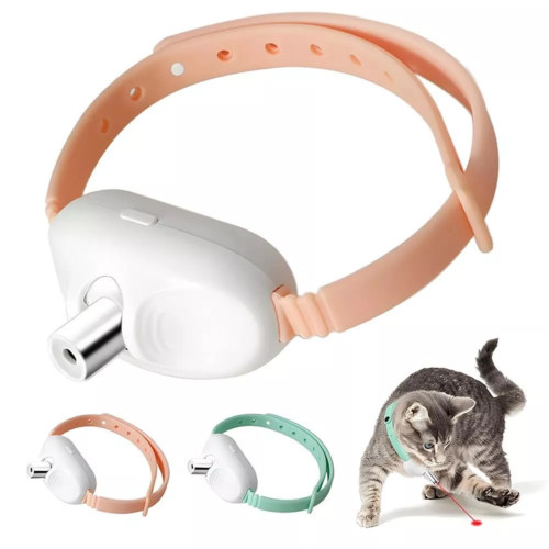 Collar láser inteligente interactivo juguete láser eléctrico para gatos - Imagen 2 de 17