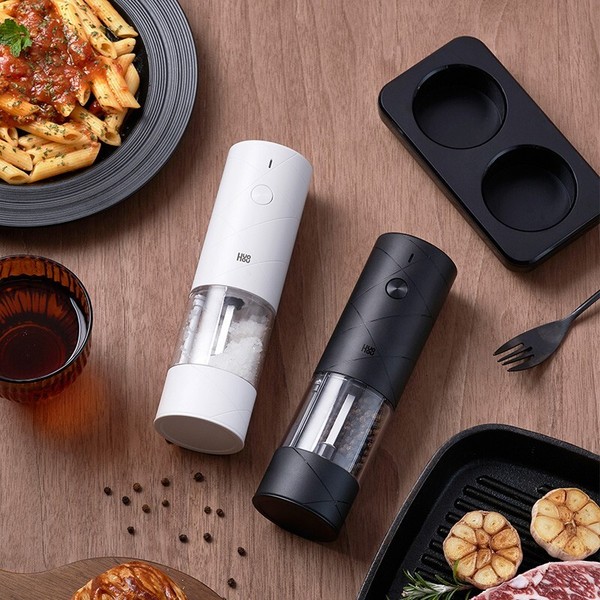 Huohou-molinillo Eléctrico para condimentos de pimienta, especias, molino de gra