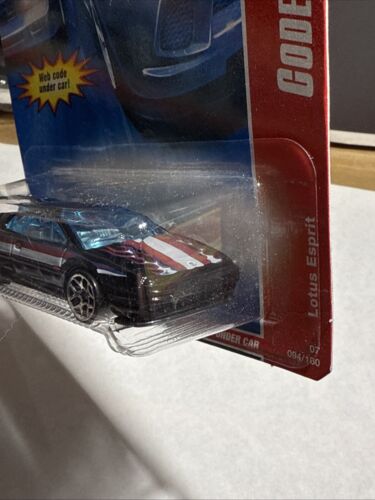 2007 Hot Wheels #94 codice auto 10/24 LOTUS ESPRIT VARIANTE NERA con raggi cromati 5 anni - Foto 5 di 6