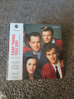 That Thing You Do Soundtrack Splatter Vinyl With Bonus 7  Record LP MOVIE
