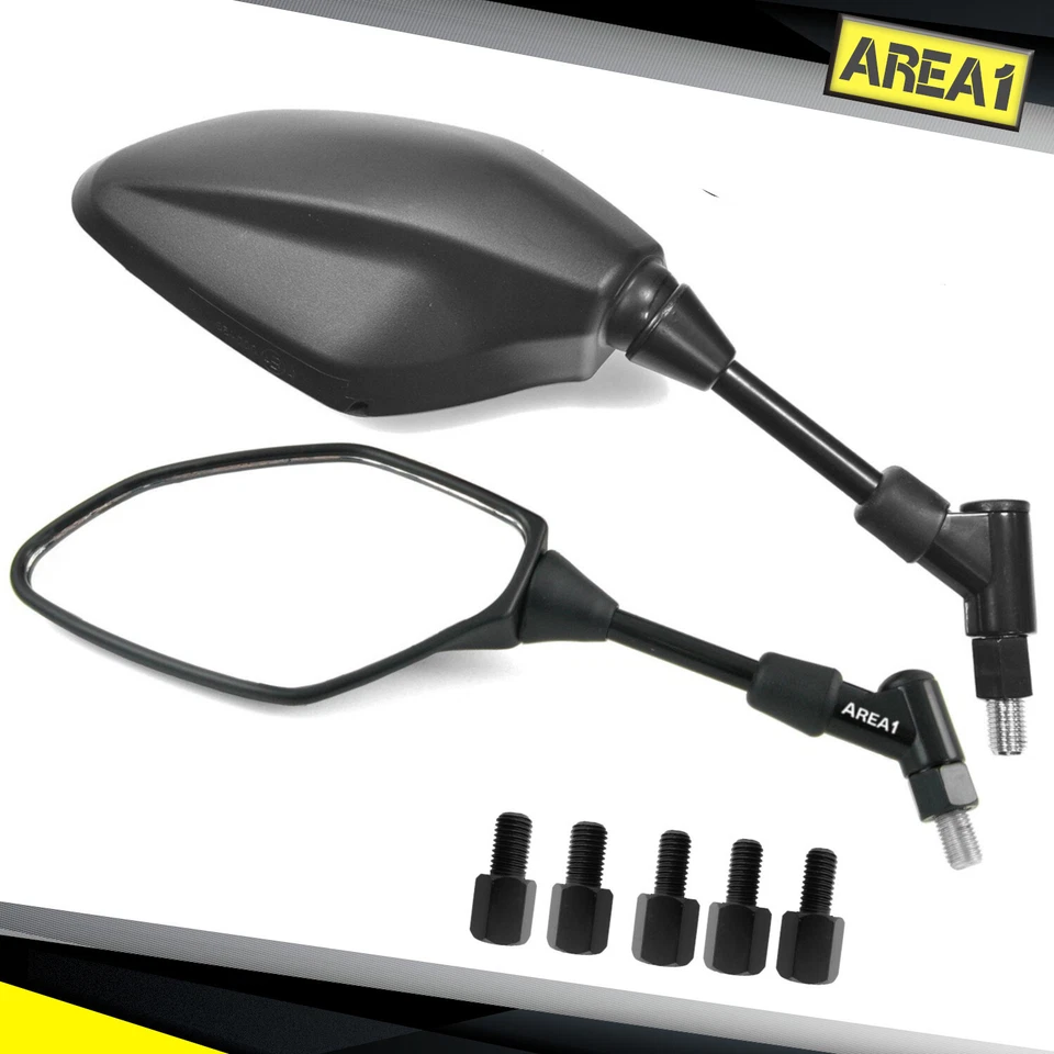 Specchietti Retrovisori Moto Scooter omologato 8mm/10mm destra e sinistra (V15) - Immagine 2 di 4