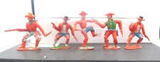 Crescent 60mm Cowboys Five Figures Four Different