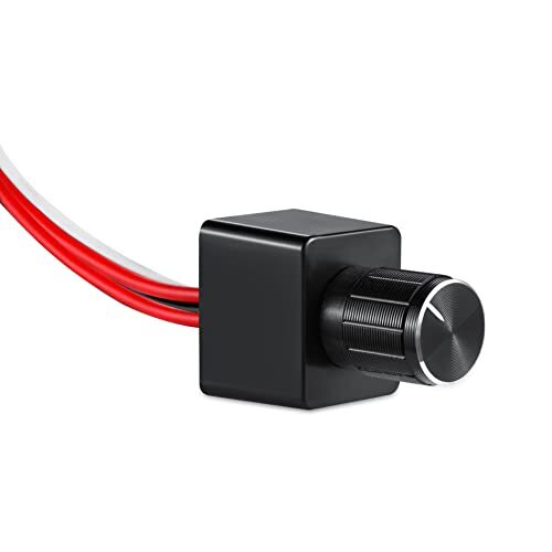 DC 12V Light Dimmer 12 Volt Rotary Dimming Switch for Campervan Boat - Picture 1 of 5