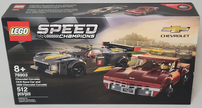 LEGO 76903 Chevrolet Corvette C8.R Race Car & 1968 Corvette Speed