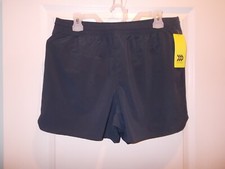 All In Motion Women's Size Medium Dark Blue Running Shorts With Inner Liner