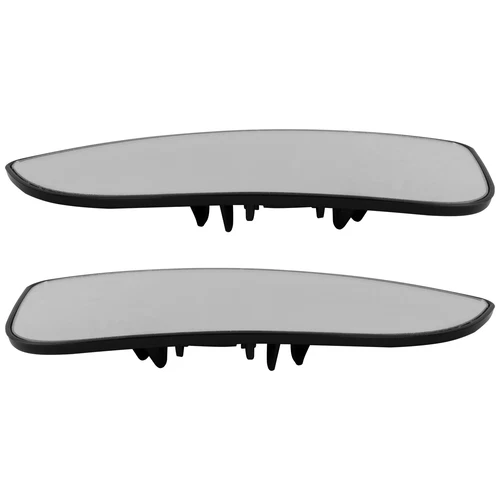 2Pcs Tow Mirror Spotter lower Glass Fits 2010-2018 Dodge Ram 1500 3500 2500