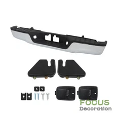 Rear Bumper W/ Hardware For Toyota Tundra 07-13 Complete Steel Chrome 520230C120