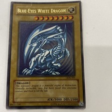 Yu-gi-oh Blue-eyes White Dragon Sdk Unlimited Wavy Multiple Foil Lines Lp