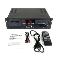 TASCAM CC-222SL MKII CD Recorder Cassette Deck with Remote Control Tested