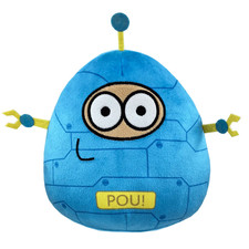 22cm Game My Pet Alien Pou Plush Toy Furdiburb Emotion Alien Stuffed Doll Gift