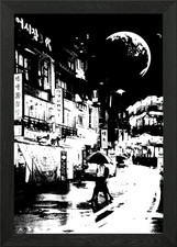 new world Framed Wall Art Poster Canvas Print Picture