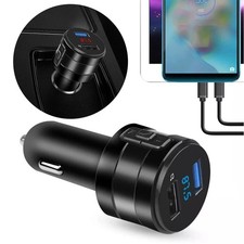 Car Charger Transmitter Bluetooth 5'0 Cars Dual USB Cars Transmitter ,. FM P3X5