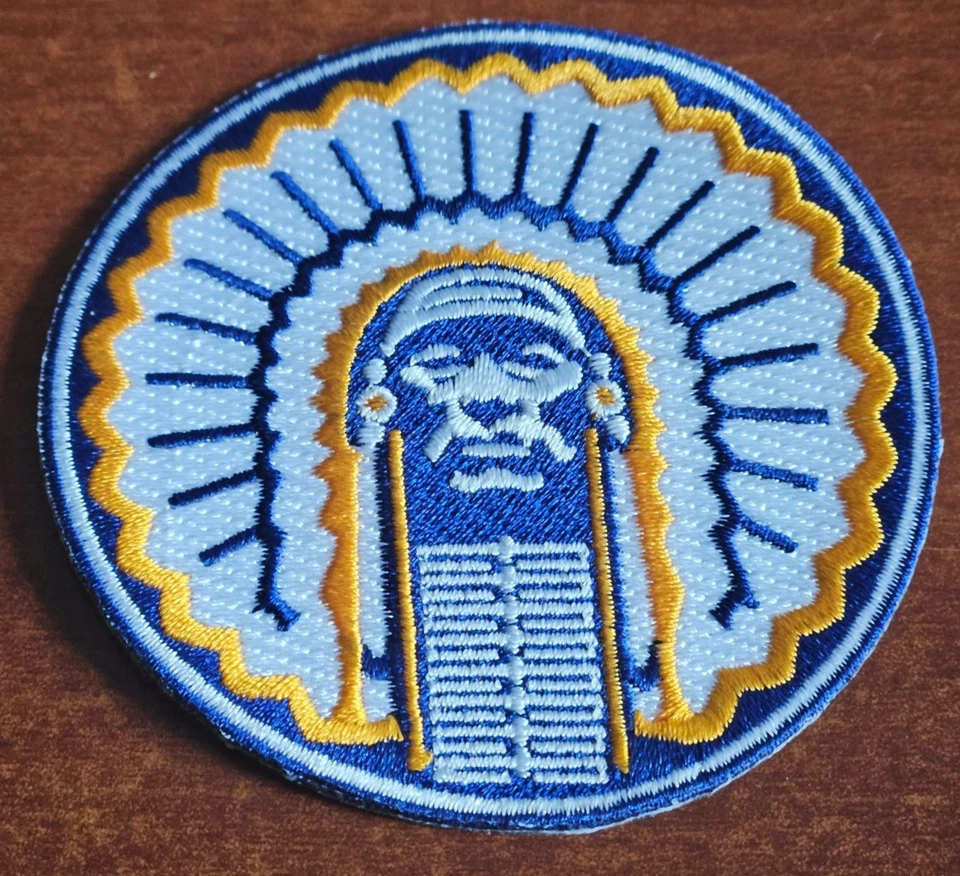 Illinois Fighting Illini 3”X3” Iron On Embroidered Patch FREE Shipping!!
