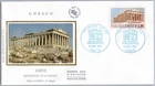 France FDC Paris 1987 Parthenon Acropolis Athens UNESCO