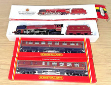 HORNBY OO GAUGE R.066 LMS 4-6-2 DUCHESS OF SUTHERLAND & R474 / R475 LMS COACHES