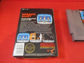Hogan's Alley (Nintendo Entertainment System, 1985) NES COMPLETE w/ Box #D