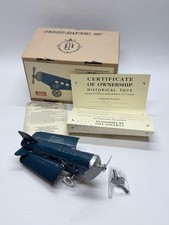 Paya 601 Tin Toy Airplane Reproduction Blue 224 of 5000