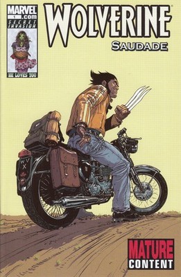 Wolverine Saudade Marvel Comic 2008