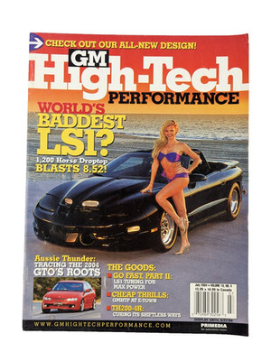 GM High-Tech Performance Magazine Jul 2004 World's Baddest LS1? 1200HP Droptop