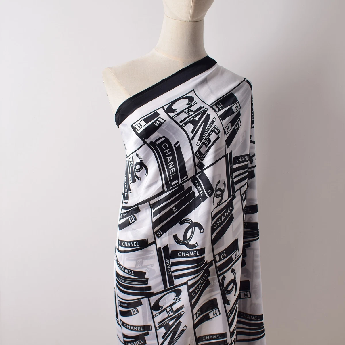 CHANEL White Scarves & Wraps for Women for sale - eBay