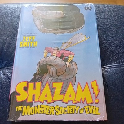 SHAZAM THE MONSTER SOCIETY OF EVIL HARDCOVER Collects 4 Part Series Jeff Smith 