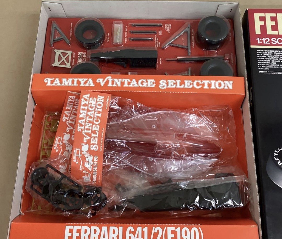 1/12 Tamiya Ferrari 641/2 F190 Big Scale #12027 Vintage Selection