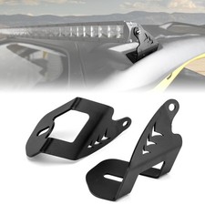 50" Roof LED Curved Light Bar Mounting Brackets Roof, Black