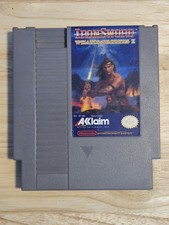Iron Sword Wizards Warriors II 2 Nintendo Entertainment System NES Authentic