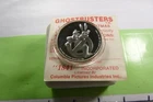 GHOSTBUSTERS II MOVIE CHRISTMAS 1989 VERY RARE 999 SILVER COIN CASE COA 9GB7