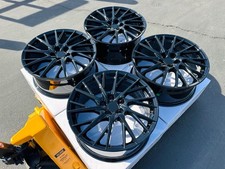 4 NEW 19" Black Rims 19X8 Wheels Fits: Lexus GS430 GS450 GS450h GS460 GS-Turbo