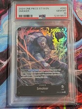 One Piece SMOKER OP02-093 Leader English PSA 10