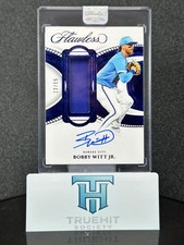 2025 Panini Flawless Bobby Witt Jr. #PSS-BWJ Patch 12/15 Memorabilia